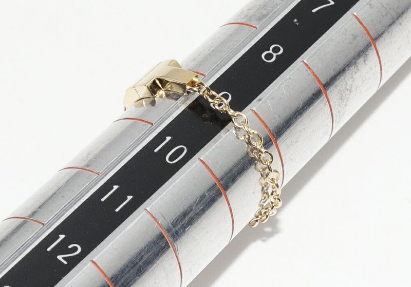 Tiffany & Co Ring 18K Yellow Gold TTWO Chain Ring