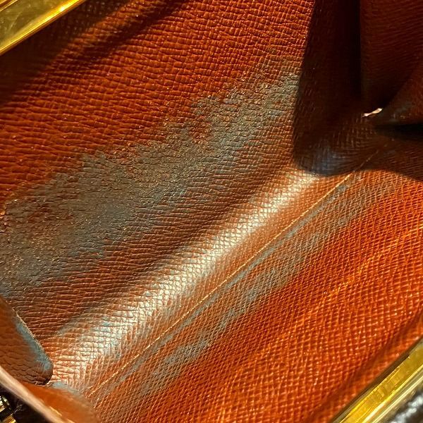 Louis Vuitton Monogram Porte Monevier Viennois M61663 Clasping Bifold Wallet