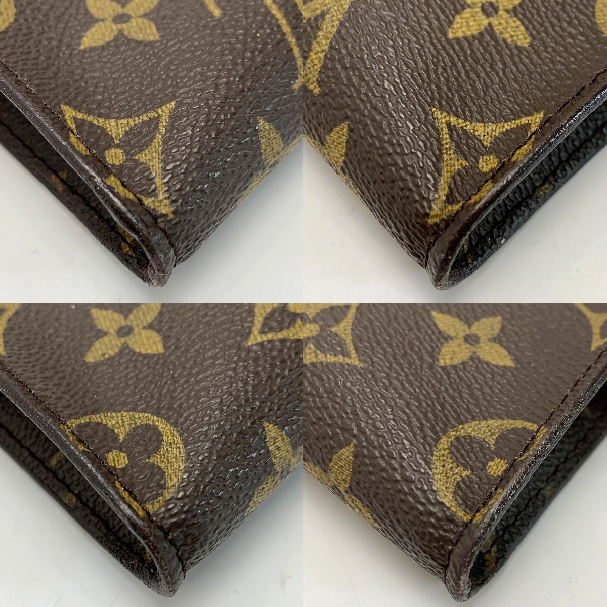 Louis Vuitton Monogram Pouch Brown Bucket Pouch Multi Case Accessory Case