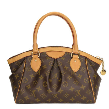 Louis Vuitton Handbag Tivoli PM M40143 Monogram Nubuck Brown LV Ladies Women