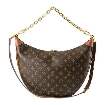 Louis Vuitton Handbag Loop Hobo Brown