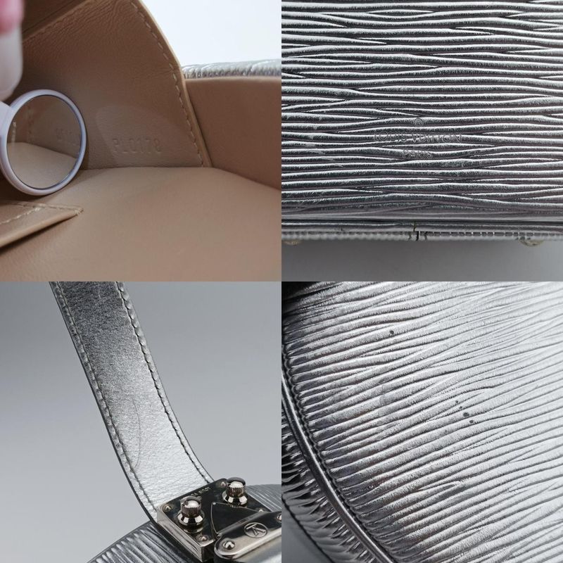 Louis Vuitton Petite Boite Chapeau Silver Epi Pl0178