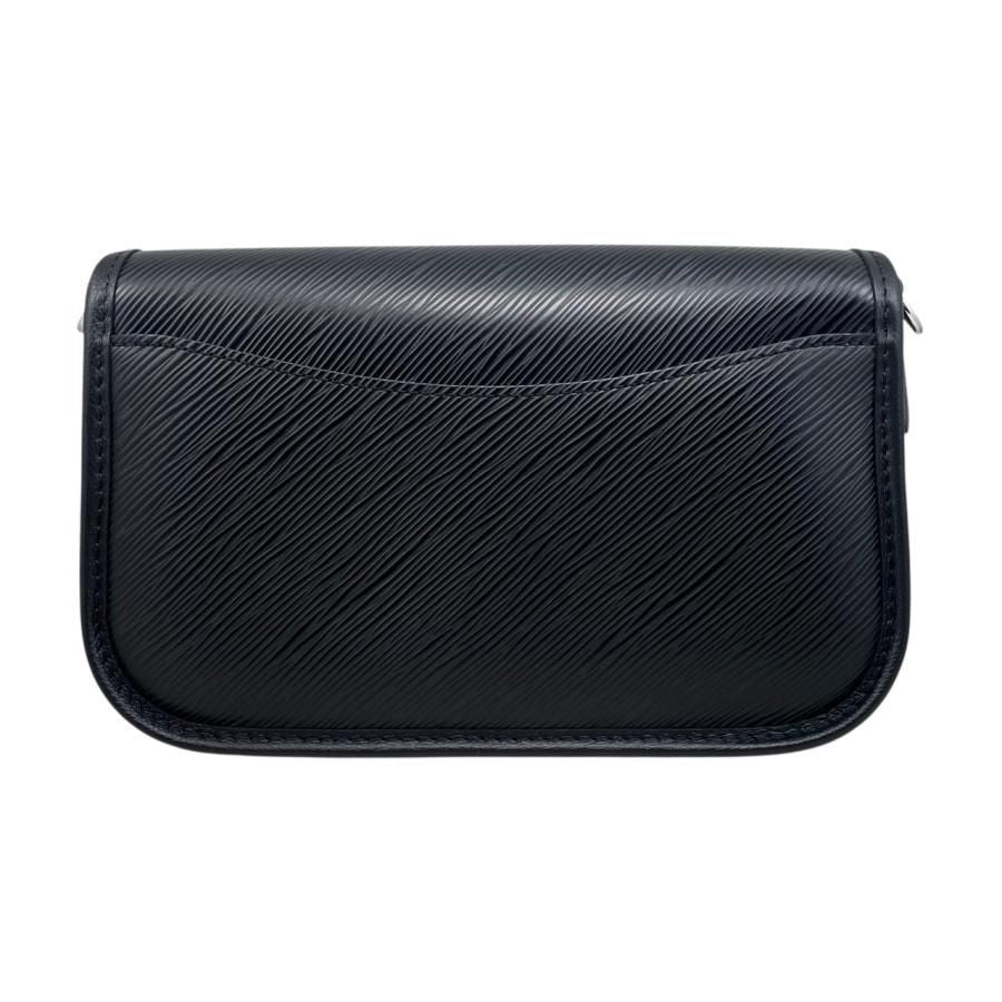 Louis Vuitton One Shoulder Bag Buci NM M59386 Epi Noir Black Black Purple Louis