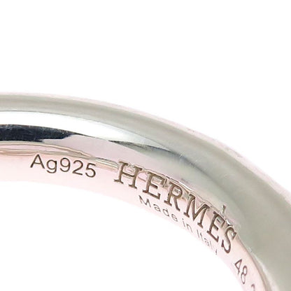 Hermes 48 SV 925 Croisette Gm Ring