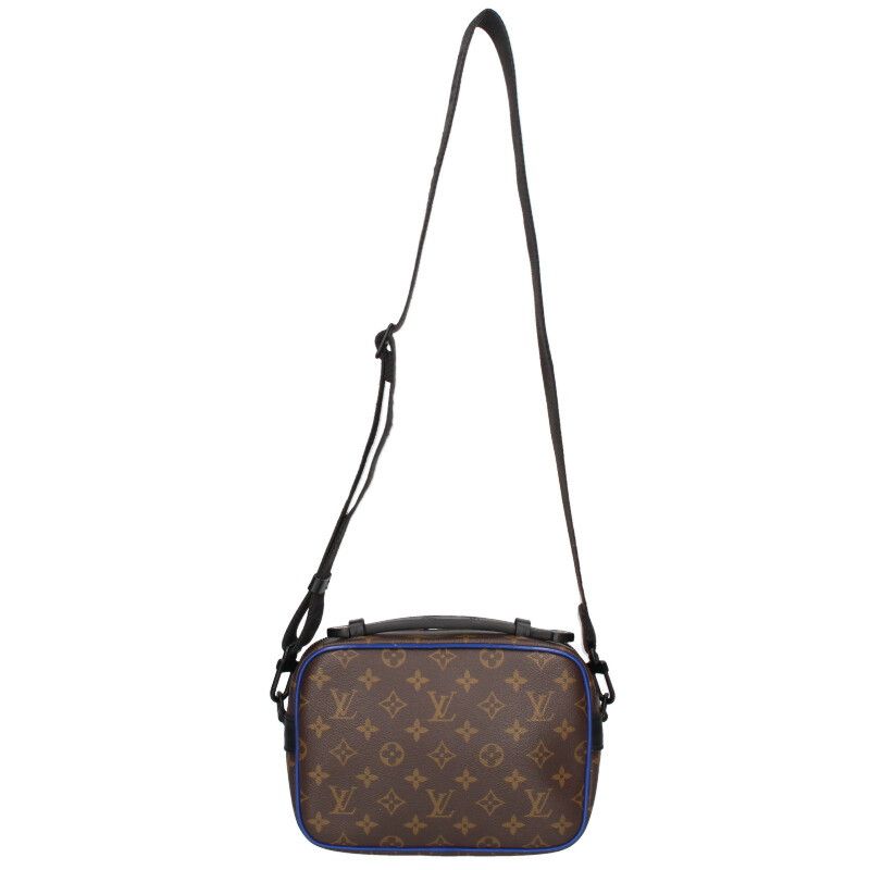 Louis Vuitton M45863 Monogram Macassar S-lock Messenger Monogram Shoulder Bag