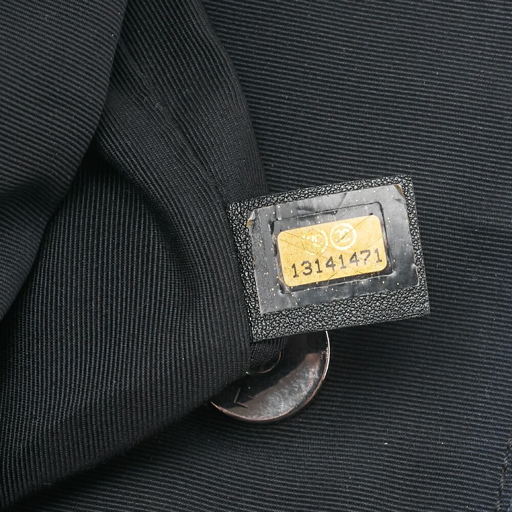 Chanel Shoulder Bag Denim Coco Mark Gray With Silver Hardware Ladies [no