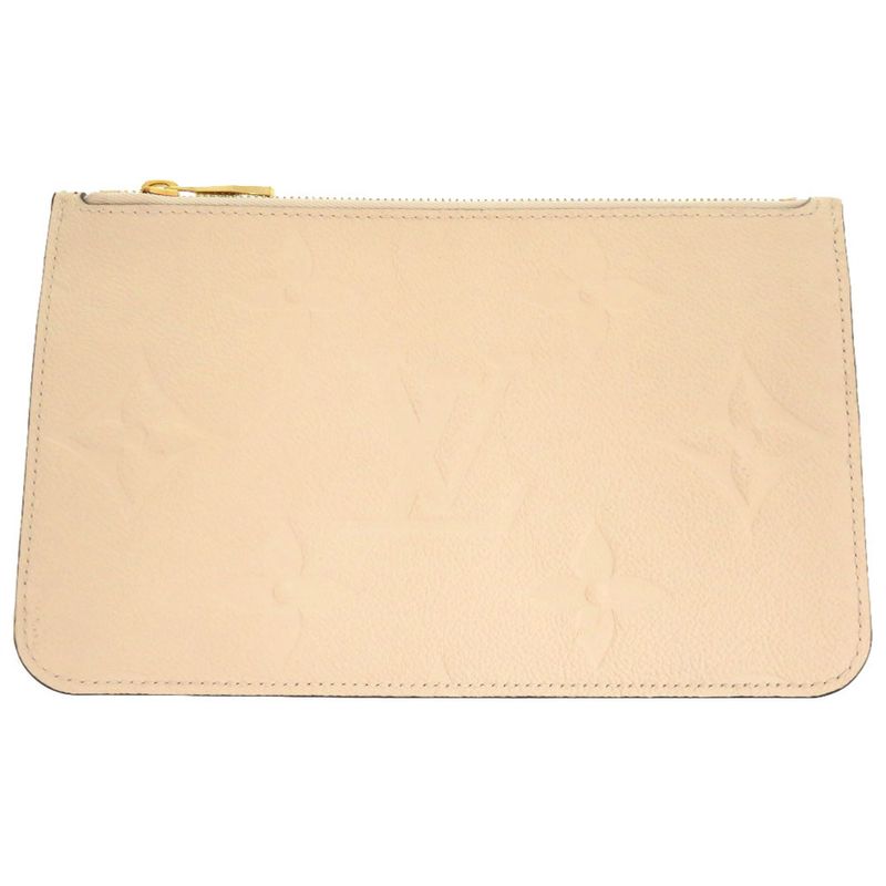 Louis Vuitton Neverfull Pouch Mm/gm Monogram Empreinte Clesme Pouch LV 0197