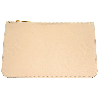 Louis Vuitton Neverfull Pouch Mm/gm Monogram Empreinte Clesme Pouch LV 0197