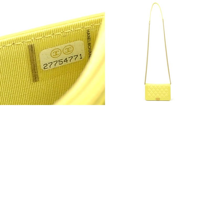 Chanel Chain Wallet Crossbody Shoulder Bag Boy Chanel