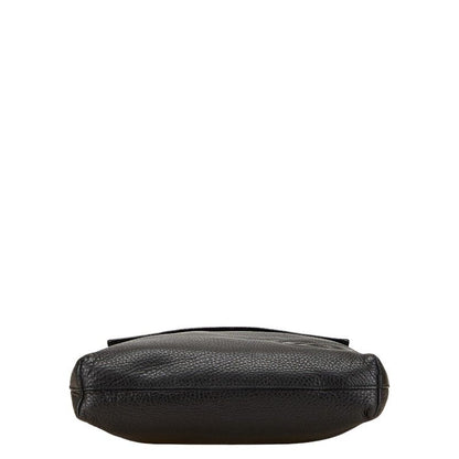 Gucci Interlocking G Crossbody Shoulder Bag 322059 Black Leather Women's Gucci