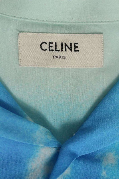Celine 2c517357q Multicolor Short Sleeve Shirt Men 39