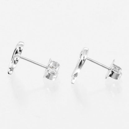 Tiffany & Co Loving Heart 925 Silver Ladies 1.5g Earrings