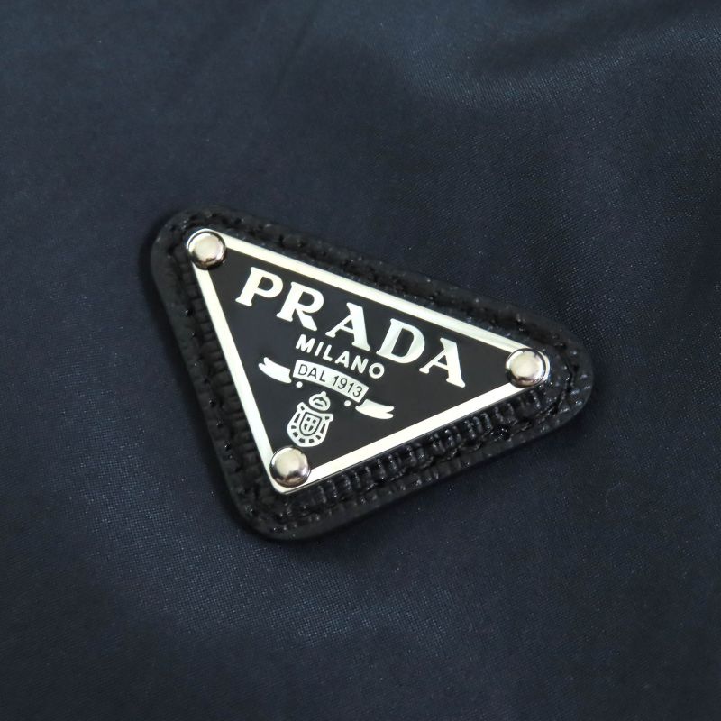 Prada 2021 P454f 100% Silk Triangle Logo Triangle Plate With Drawcord Short