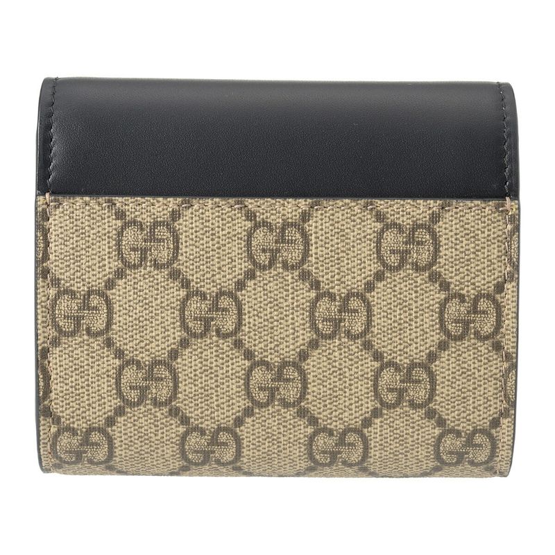 Gucci Bifold Wallet GG Supreme Black
