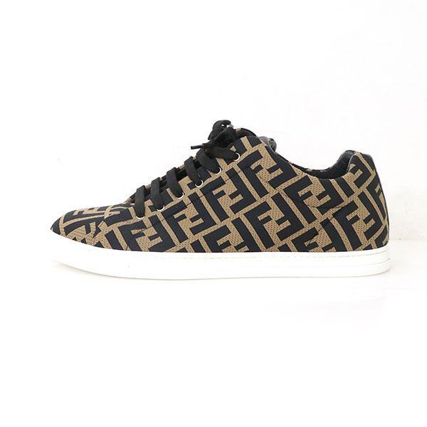 Fendi Technical Fabric Low Top 7e1258 Sneakers Shoes Size 8 400000980130008