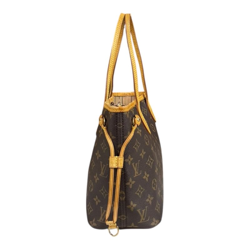 Louis Vuitton Neverfull PM Monogram Tote Bag Monogram Canvas M40155 Brown