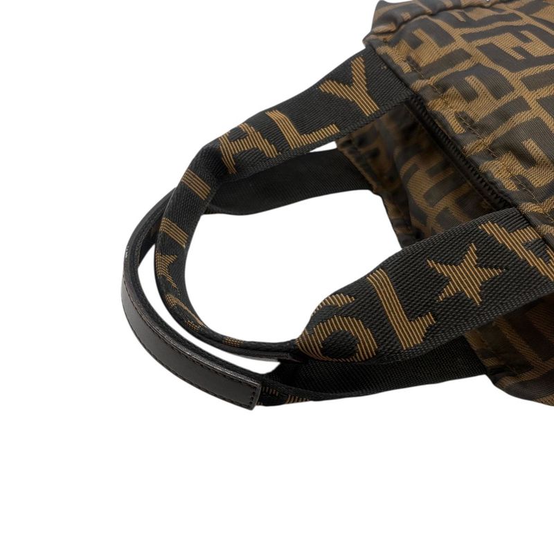 3406 Fendi Mini Handbag 2151-26541-009 Zucca Pattern Brown Second Hand