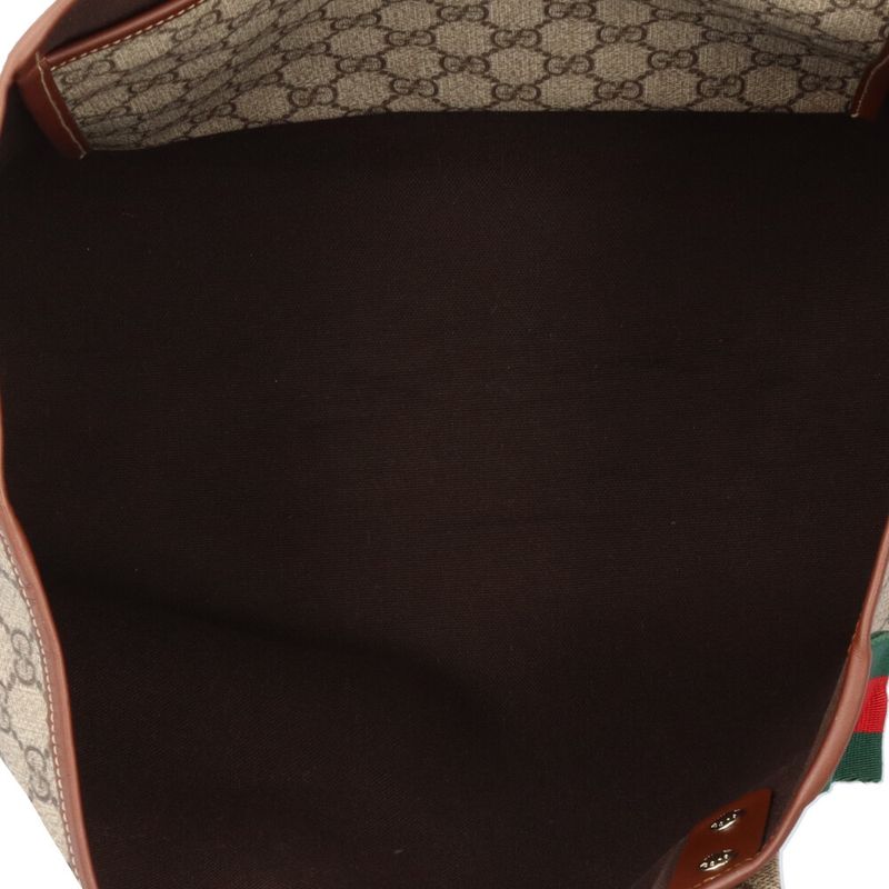 Gucci Sherry Tote Bag GG Supreme Canvas 211134 Beige Ladies Gucci  Gucci