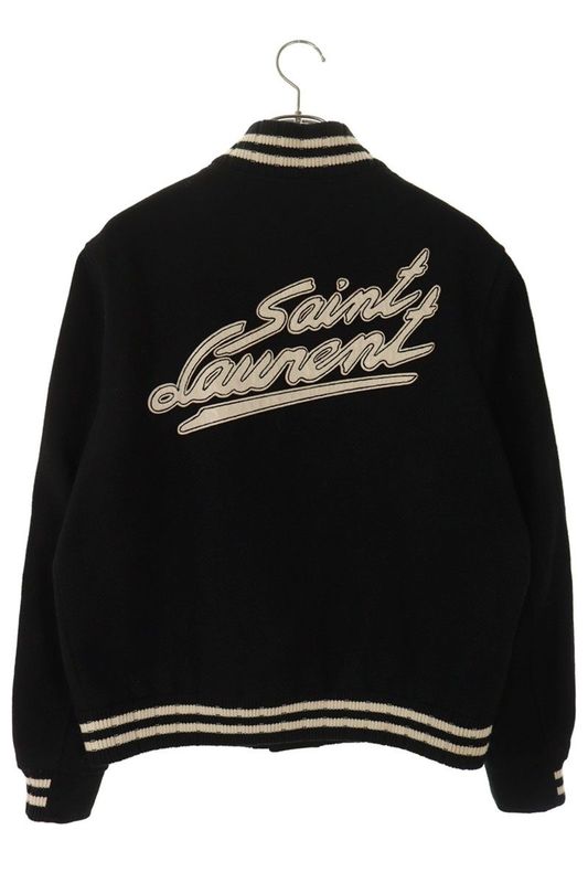 Saint Laurent Paris 625918 Y180w Back Logo Stajan Blouson Men's 50