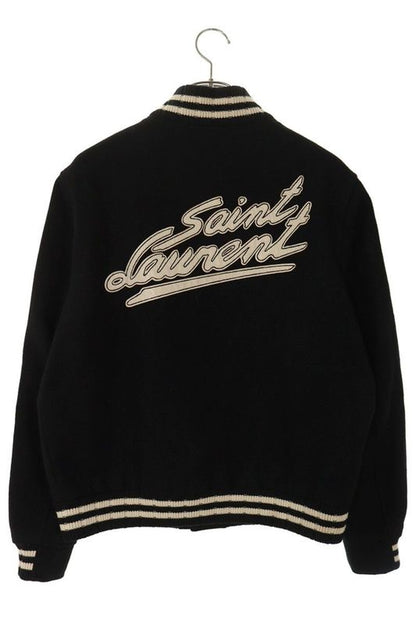 Saint Laurent Paris 625918 Y180w Back Logo Stajan Blouson Men's 50