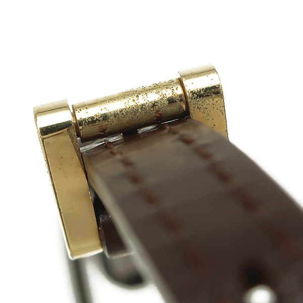 Louis Vuitton Shoulder Bag Pochette Ipanema Damier Canvas Damier Ebene Gold