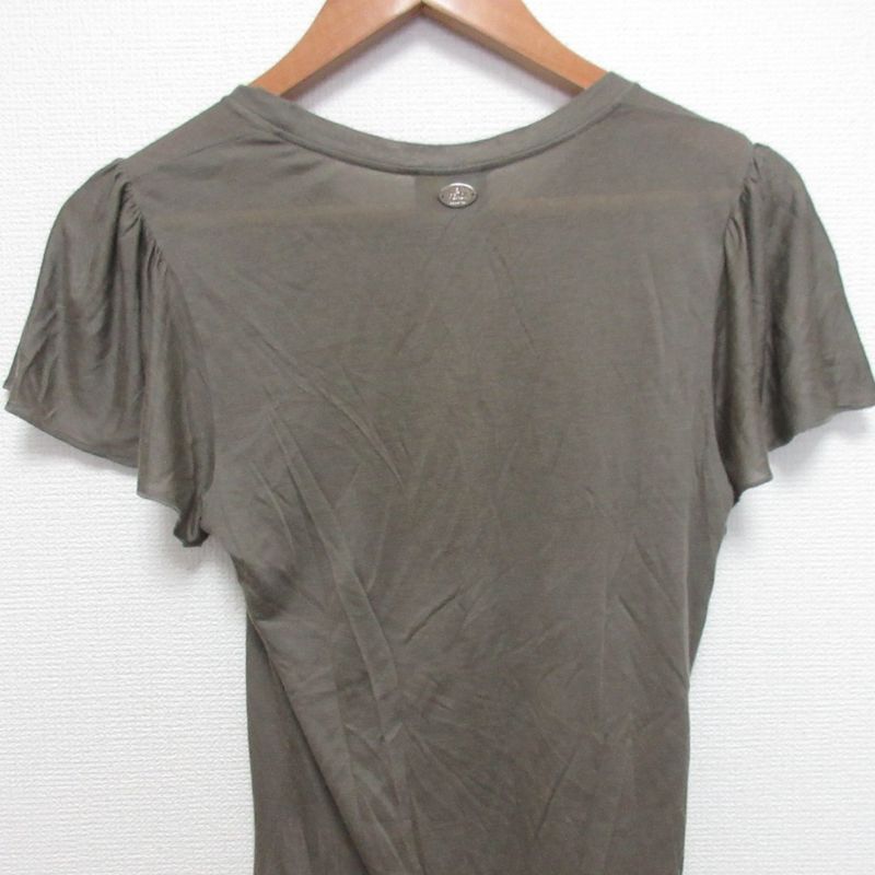 Fendi Butterfly Sleeve Cut and Sewn Size 40 Beige Women's Used