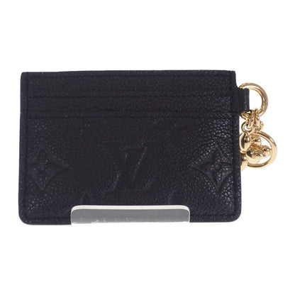 Louis Vuitton Porte Cult Lvcharm M82132 Card Case Monogram Empreinte Noir Black