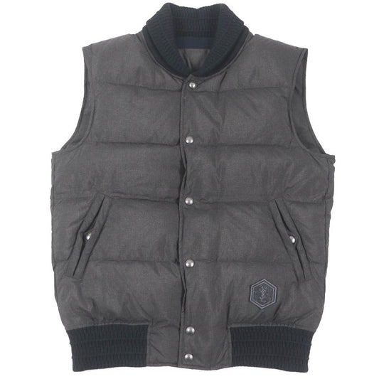 Yves Saint Laurent Yves Saint Laurent 291930 Cotton Patted Vest With Logo