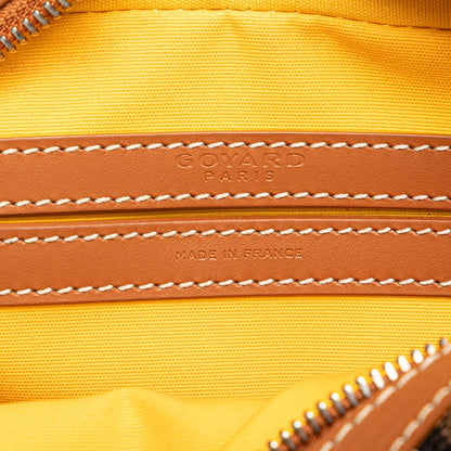 Goyard Cupveil PM Brown Black PVC Leather Women's Goyard