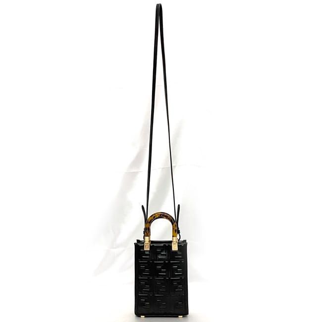 Fendi 2way Bag Sunshine Mini F21250 Black