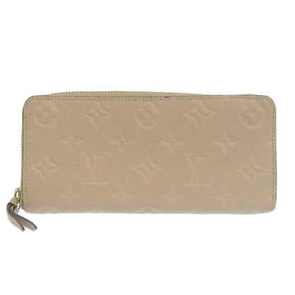 Louis Vuitton Portefeuille Clemence M60173 Monogram Empreinte Dune Beige Sp4154