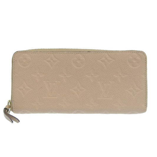 Louis Vuitton Portefeuille Clemence M60173 Monogram Empreinte Dune Beige Sp4154