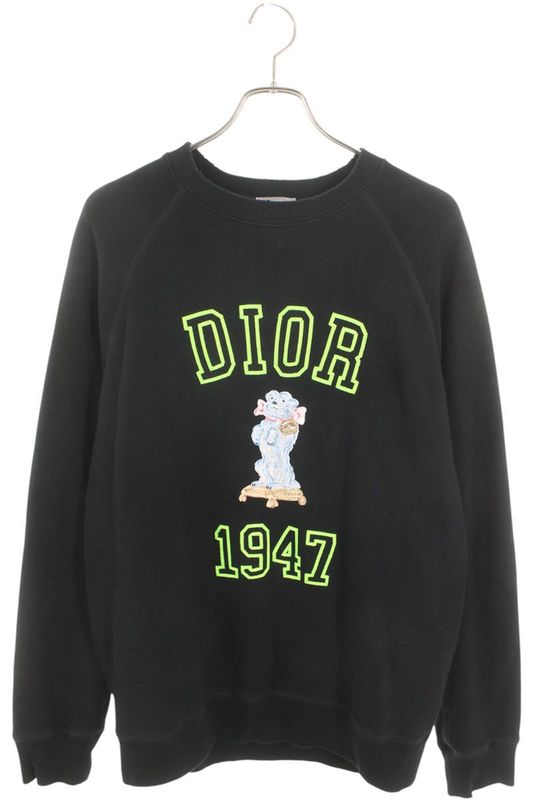 Dior 483j634a0912 Boddy Relaxed Fit Sweatshirt Men's M