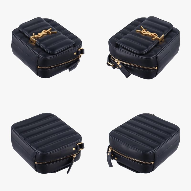 Yves Saint Laurentyves Saint Laurentmonogram Black Lambskin 554075 Ysl5540751216