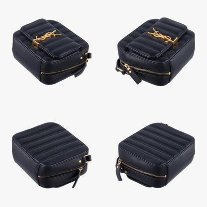 Yves Saint Laurentyves Saint Laurentmonogram Black Lambskin 554075 Ysl5540751216