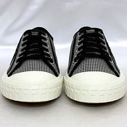 Fendi Sneakers Ec21385 White Black Staggered