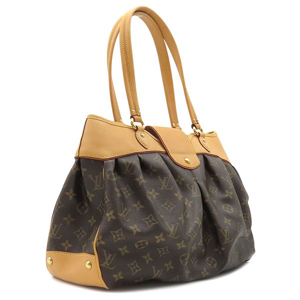 Louis Vuitton Tote Bag Boesi MM Monogram Canvas Monogram Gold Hardware Brown