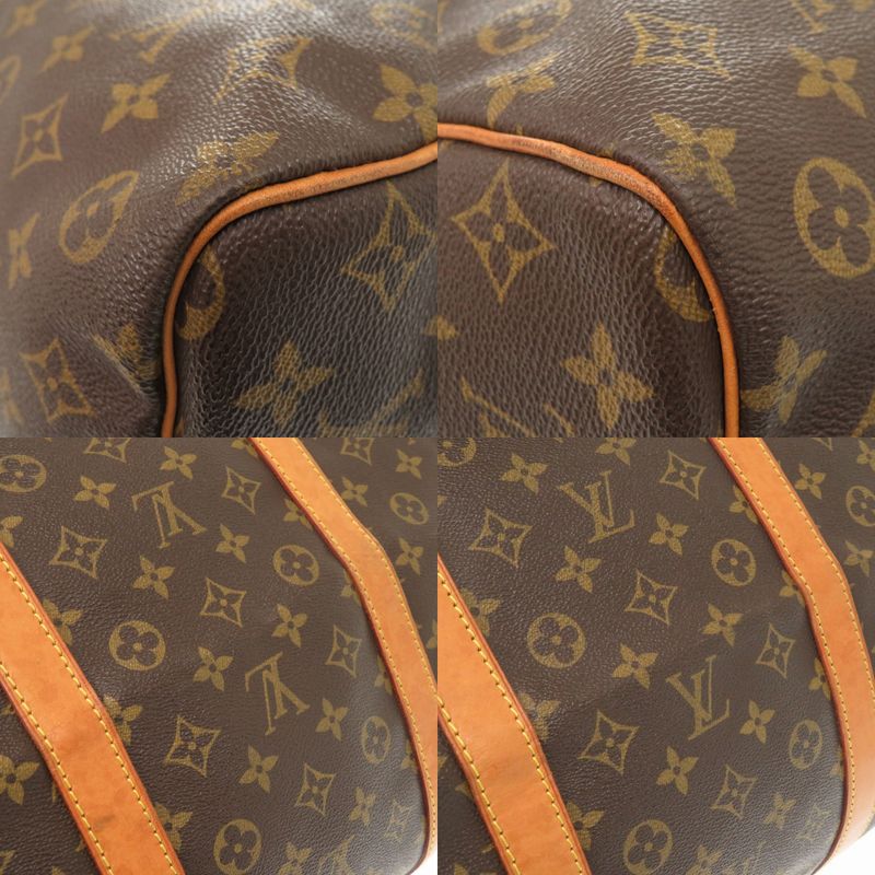 Louis Vuitton Keepall Bandoliere 60 Monogram M41412 Monogram Canvas Brown