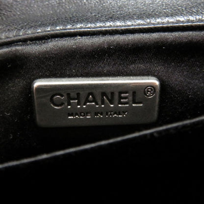 Chanel Around The World Evening Matelasse Lambskin Black Earth 18 Handbag Coco