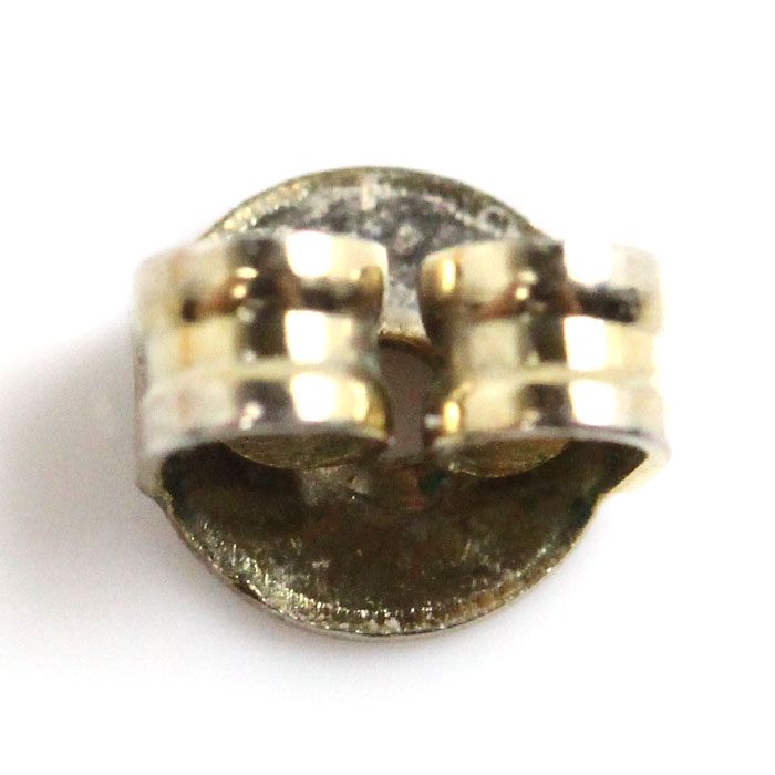 Chanel Metal Faux Pearl Coco Mark Pearl Rhinestone Earrings One Ear Ladies