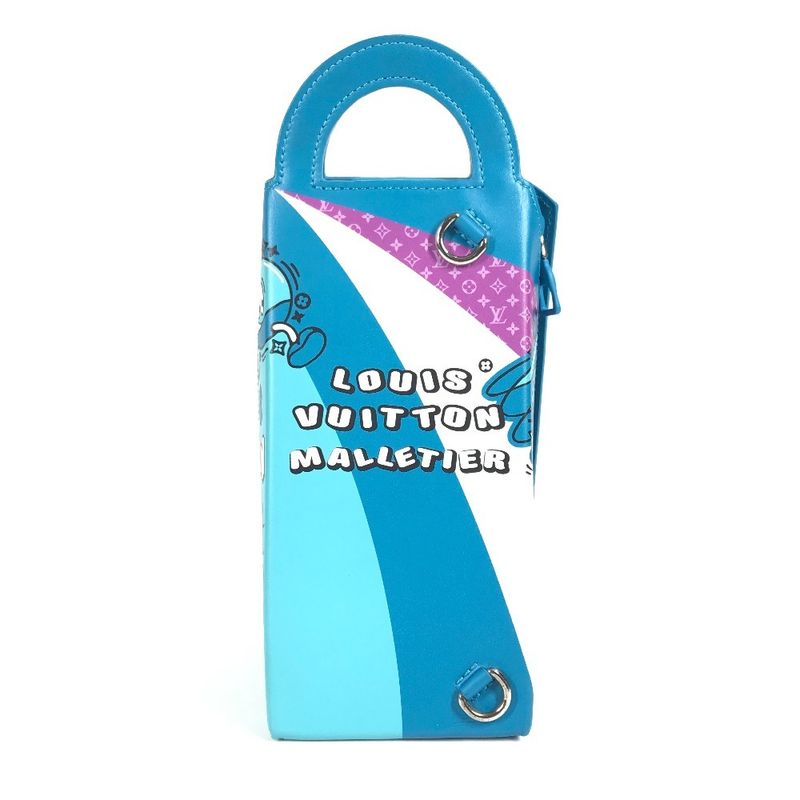 Louis Vuitton Shoulder Bag Sandwich Box M82029 Leather Blue