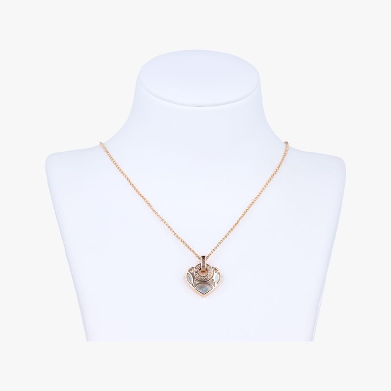 Bulgari Bvlgari Cuore Heart Cuore Heart Gold And White Au750 350657 Mf4wap