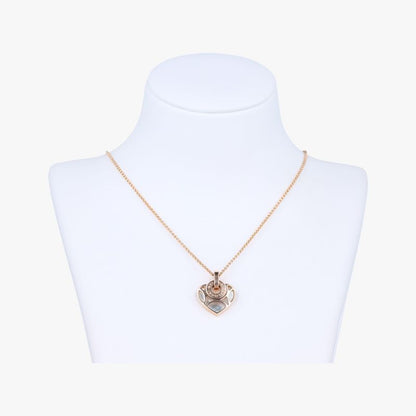 Bulgari Bvlgari Cuore Heart Cuore Heart Gold And White Au750 350657 Mf4wap