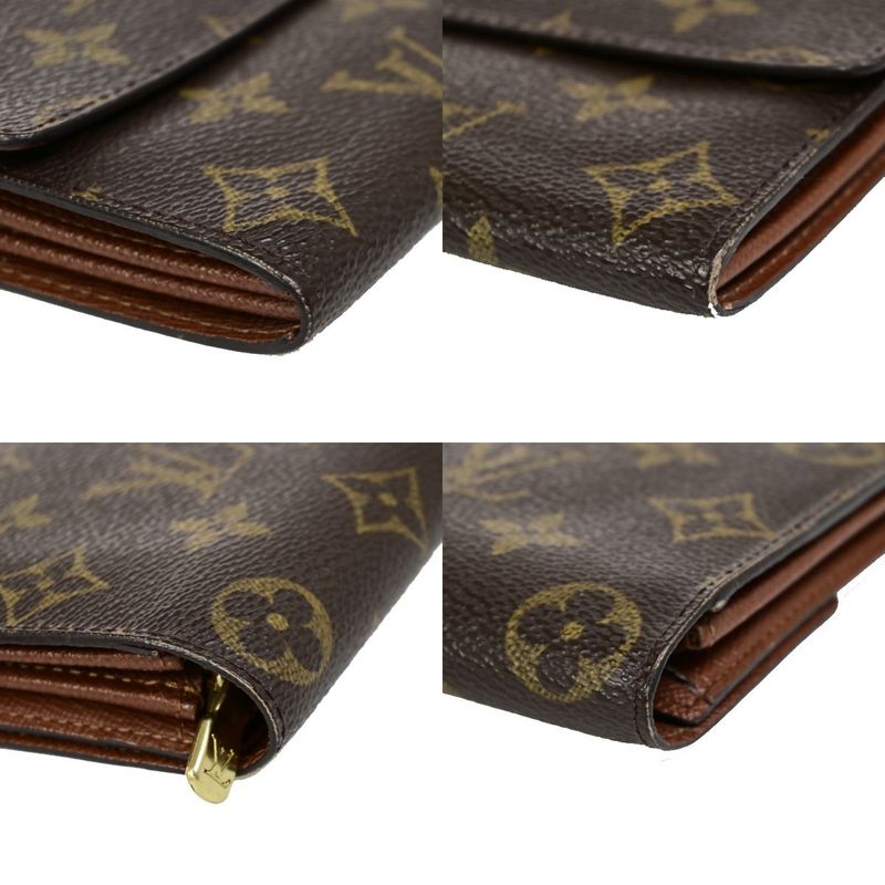 Louis Vuitton Long Wallet Monogram Porte Monet Cles Di 61ec360