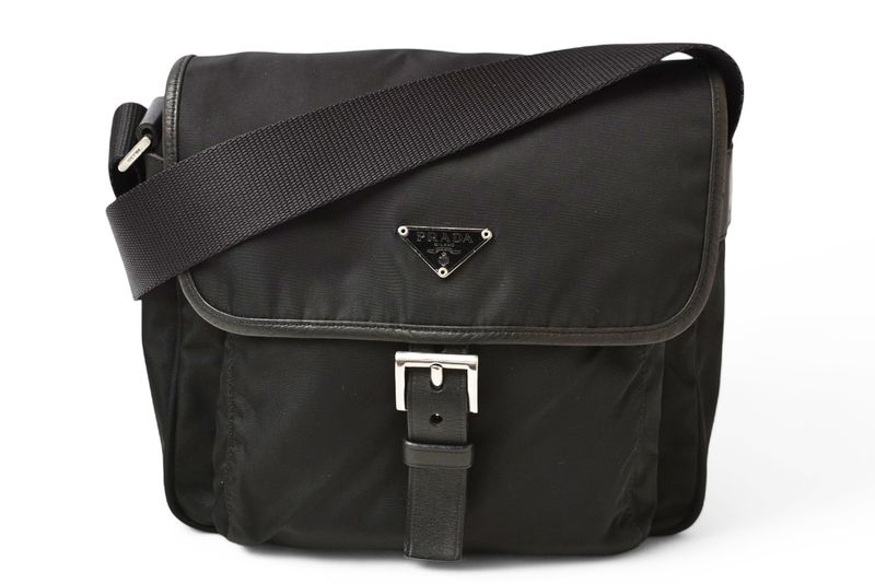 Prada Shoulder Bag Prada Crossbody Bag Nylon Black Bt0173