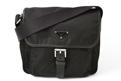 Prada Shoulder Bag Prada Crossbody Bag Nylon Black Bt0173