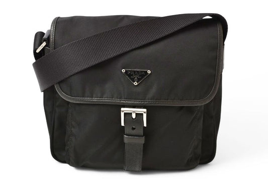 Prada Shoulder Bag Prada Crossbody Bag Nylon Black Bt0173