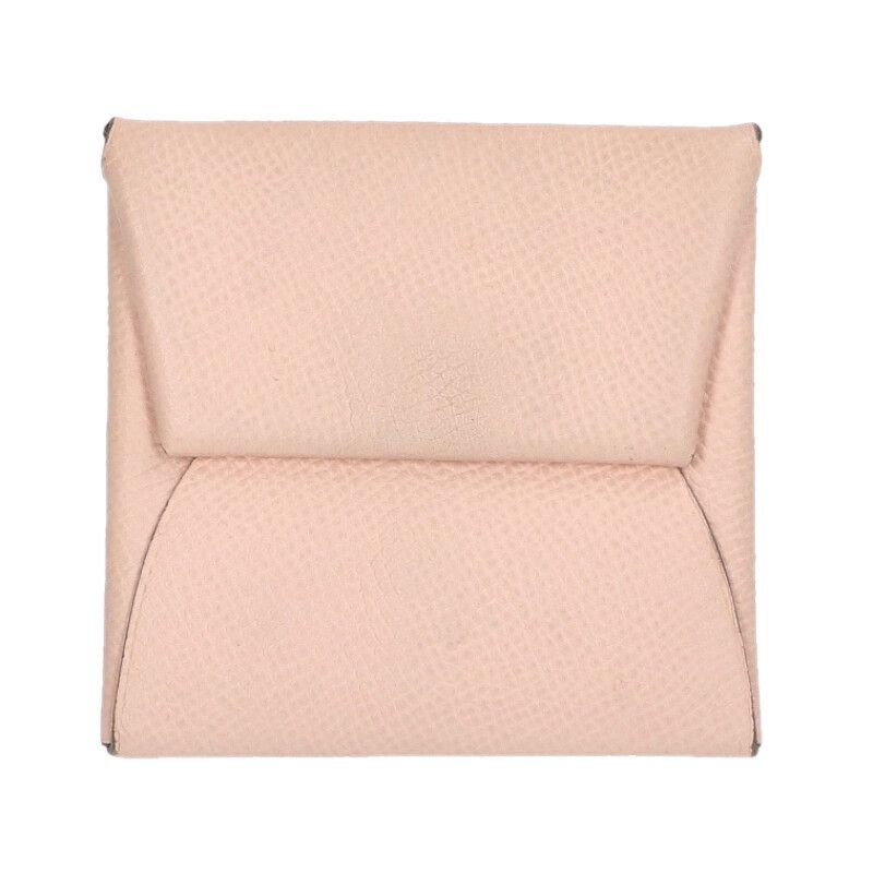 Hermes Bastia C Engraved Epson Leather Coin Case Women
