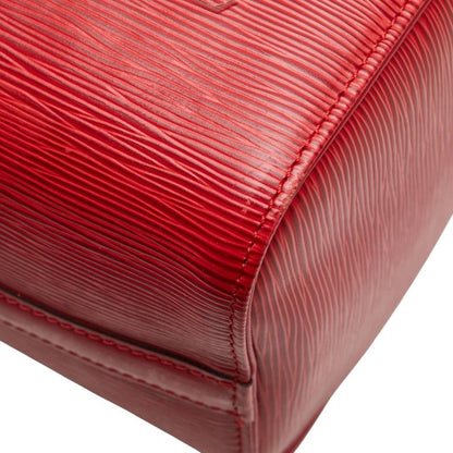 Louis Vuitton Epi Speedy 25 Handbag Mini Boston Bag M59237 Castilian Red