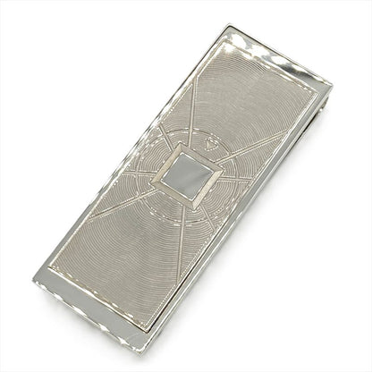 Cartier Pasha De Cartier Dial Motif Money Clip Silver 12208a Unisex